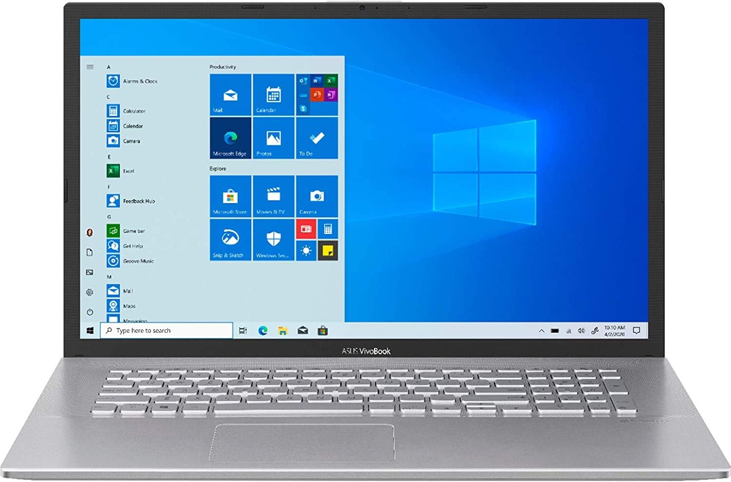 17 17.3 Laptop AMD Ryzen 7 12GB Memory AMD Radeon RX Vega 10 512GB SSD Transparent Silver