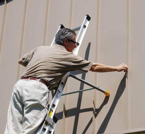 Zone 19 Inch Stand Off Extension Ladder Stabilizer Ladder Standoff for Added Stability and Safety Prevents Gutter