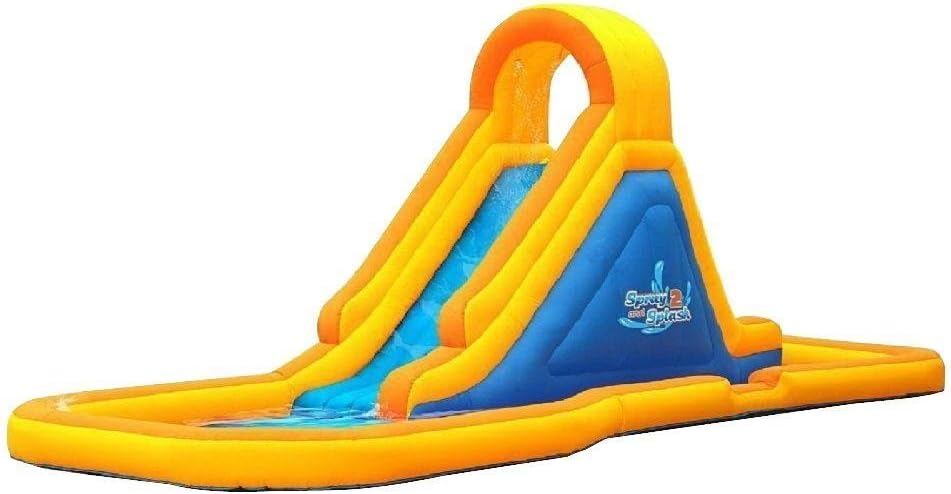 Zone Spray N Splash 2 Inflatable Water Park with Blower Premium Quality Easy