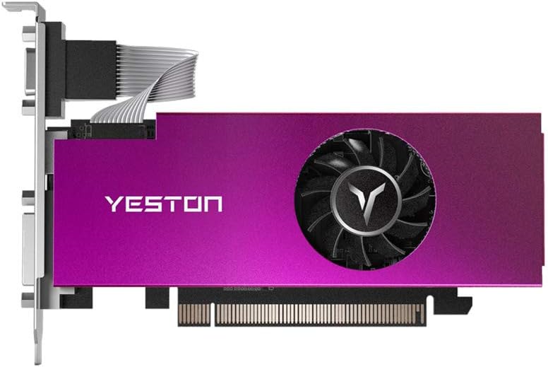 Graphics Card RX550 4G D5 LP Radeon Chill Gaming Graphics Card 4GB Memory GDDR5 128Bit 6000MHz VGA HDMI DVI D