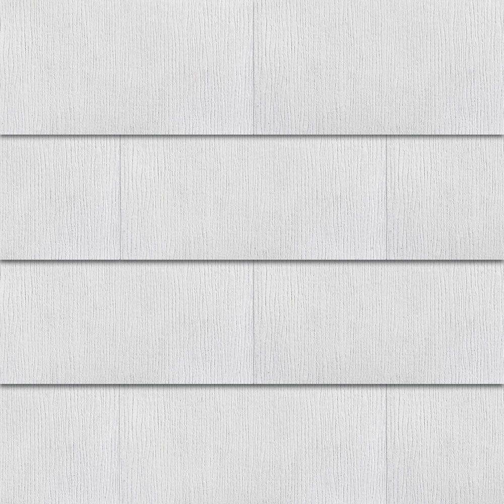 WeatherSide Purity Straight 12 in. x 24 in. Fiber Cement Shingle Siding