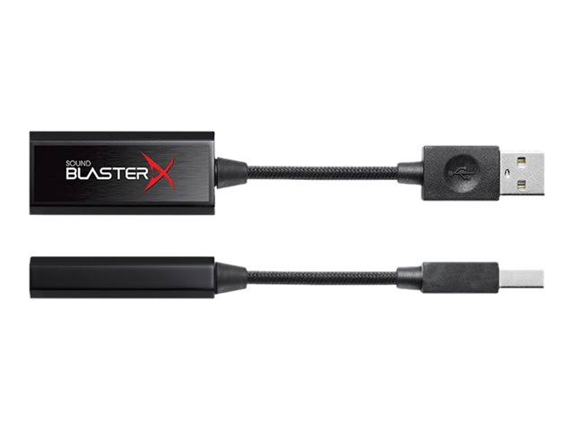 Sound BlasterX G1 USB 2.0 Sound Card with BlasterX Acoustic Engine Pro 7.1