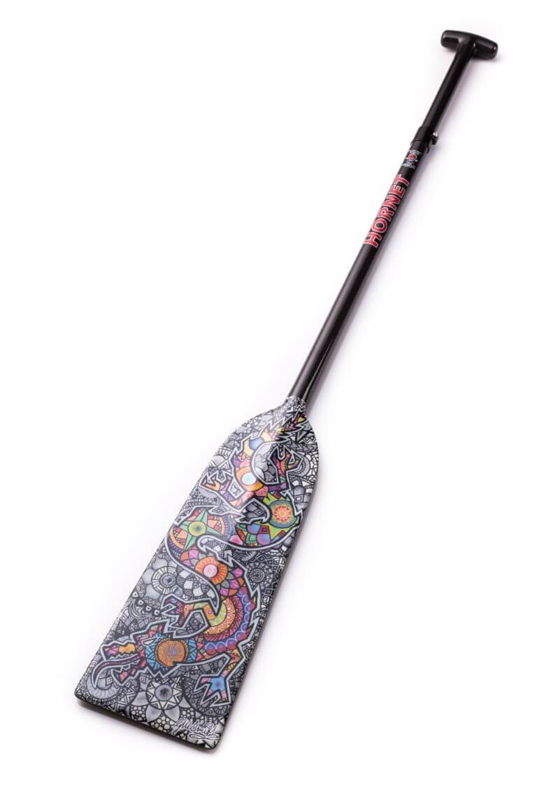Watersports Dragon Boat Paddle Adjustable Carbon Fiber Artist Dragon Lightweight IDBF