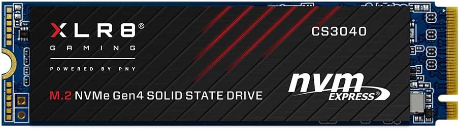 XLR8 CS3040 4TB M.2 NVMe Gen4 x4 Internal Solid State Drive (SSD) with Heatsink