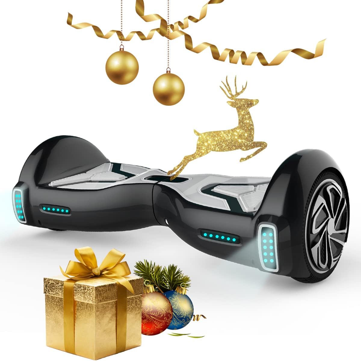 Skateboards Scooters Hoverboard for Kids and Adult 6.5 Two Wheels App Controlled Electric Self Balancing Scooter UL2272