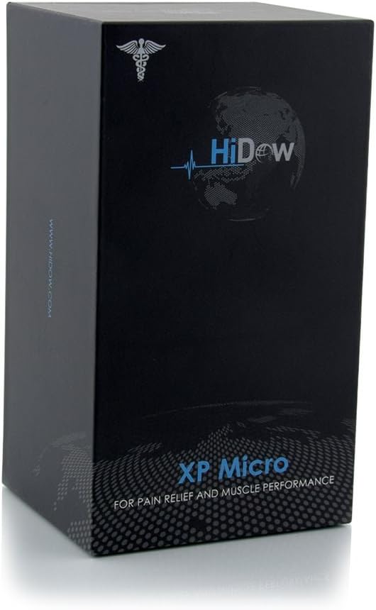 XP Micro 8 Modes TENS EMS Combo Dual Channel Muscle Stimulator Pulse Massager for Pain Relief Physical