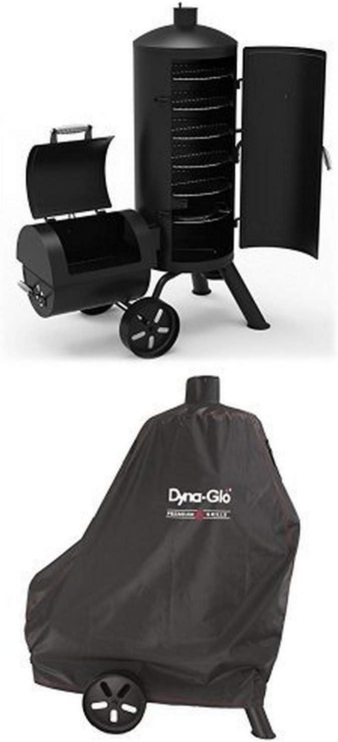 Signature Series DGSS1382VCS D Heavy Duty Vertical Offset Charcoal Smoker