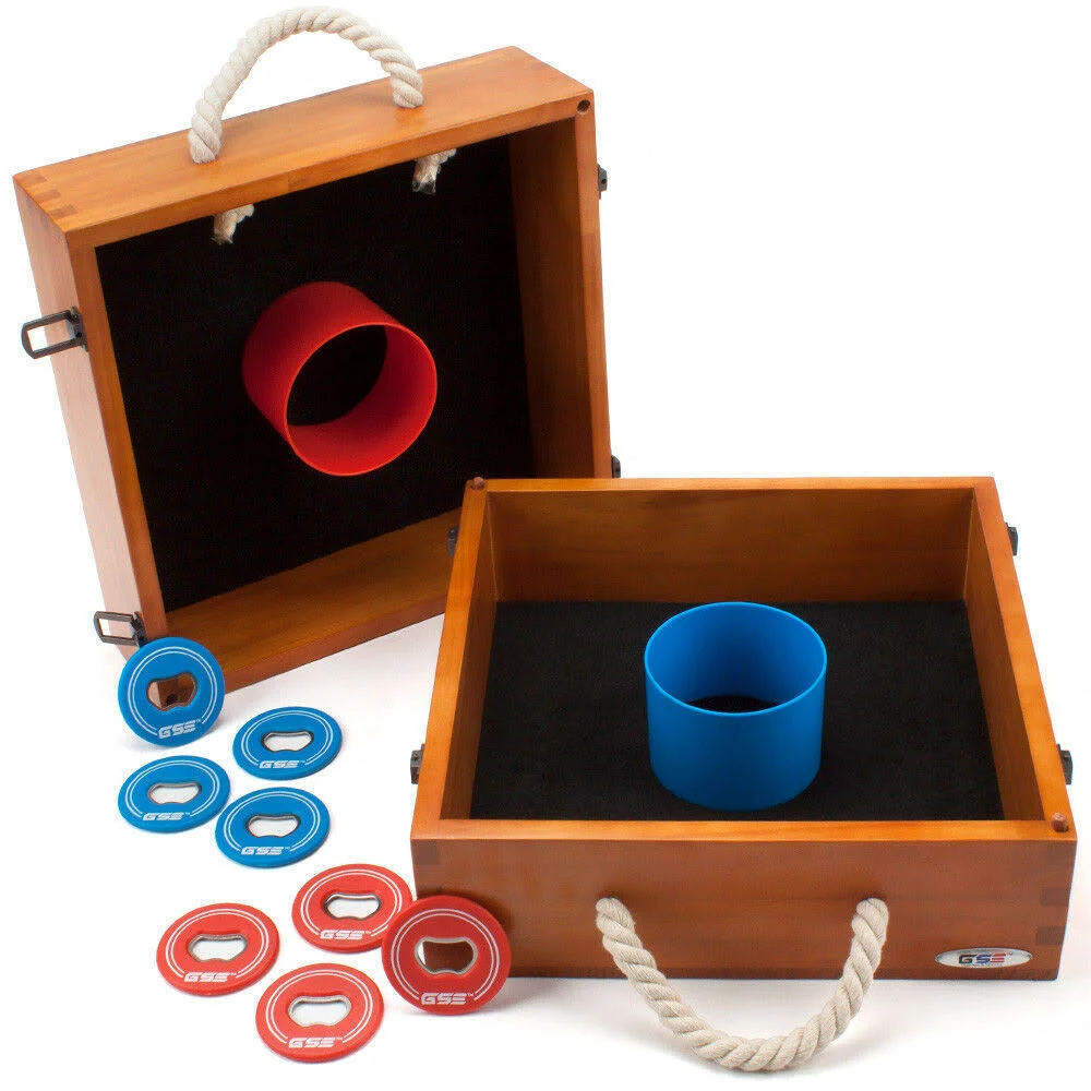 Games u0026 Sports Expert Premium Quality Outdoor Solid Wood Washer Toss Game