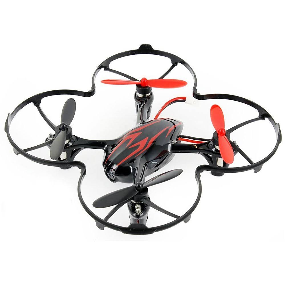 X4 H107c 4 Channel 2.4Ghz 6 Axis Gyro RC Quadcopter with 720p HD Camera Mode 2 RTF (Red