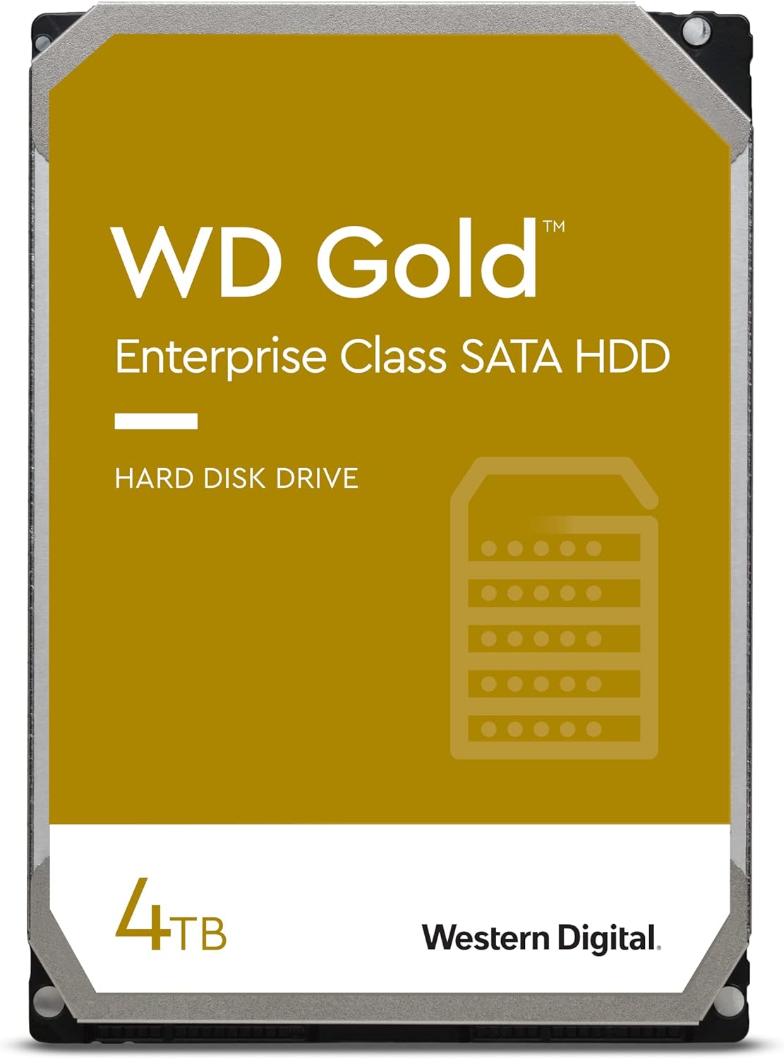 Gold 4TB Enterprise Class Hard Disk Drive 7200 RPM Class SATA 6 Gb/s 128MB Cache 3.5 Inch