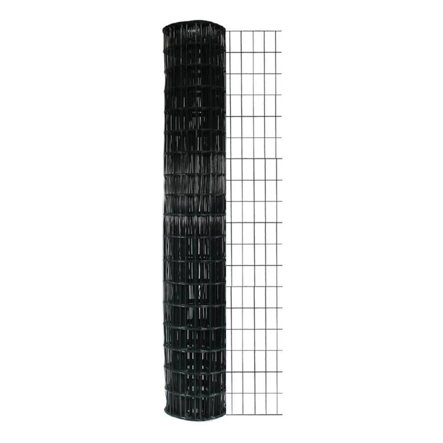 Zone 50 ft x 6 ft Black Steel Welded Wire Farm Welded Wire Rolled Fencing