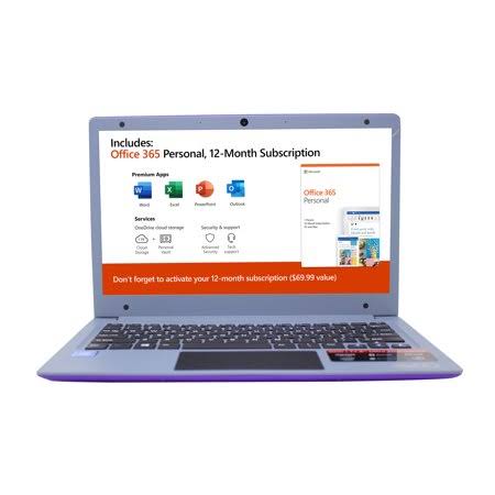 11.6 inch Ultra Thin Laptop FHD Tuned by THX Display Dual Core 32GB Storage 4GB Memory Mini HDMI Front Camera